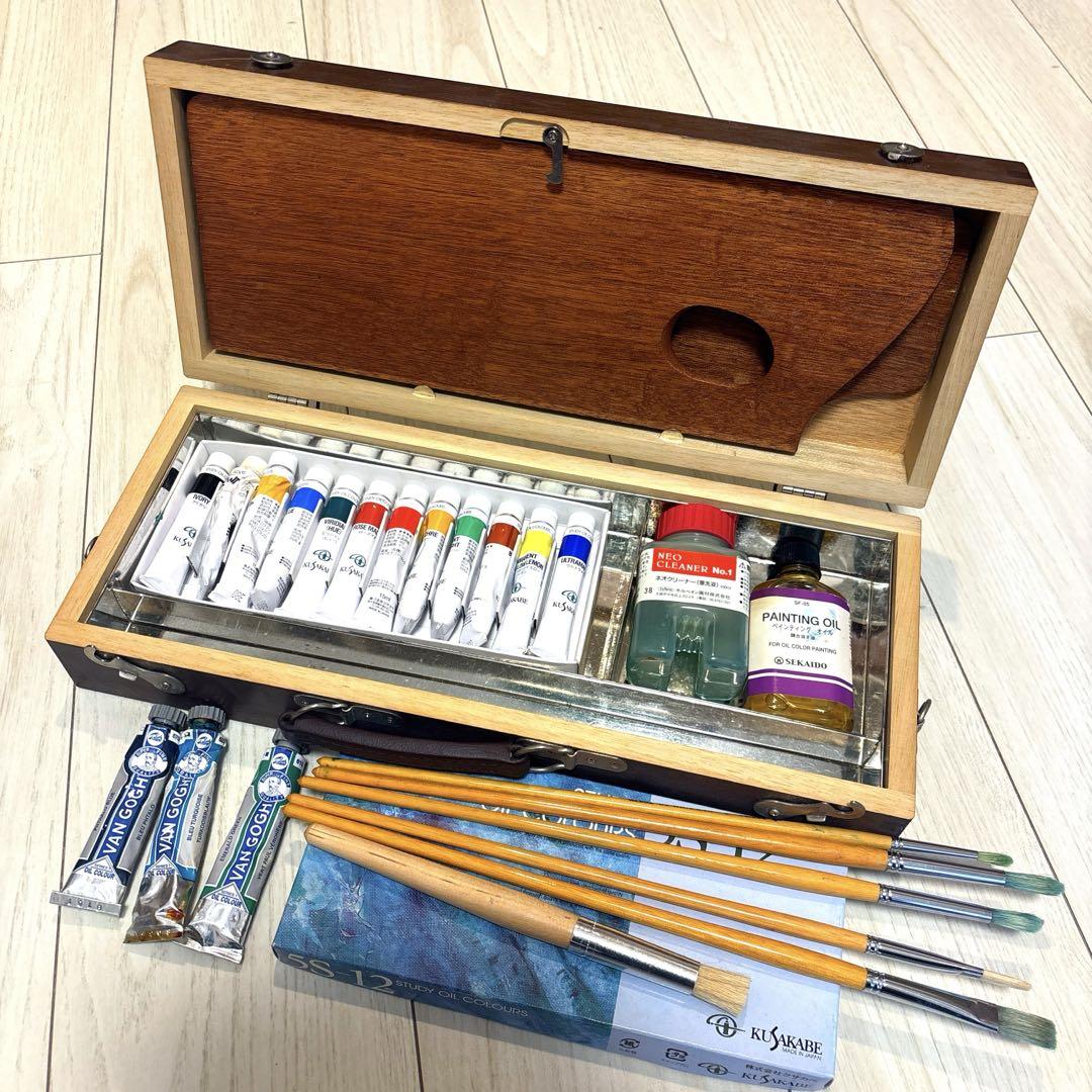 世界堂油絵具セット SEKAIDO