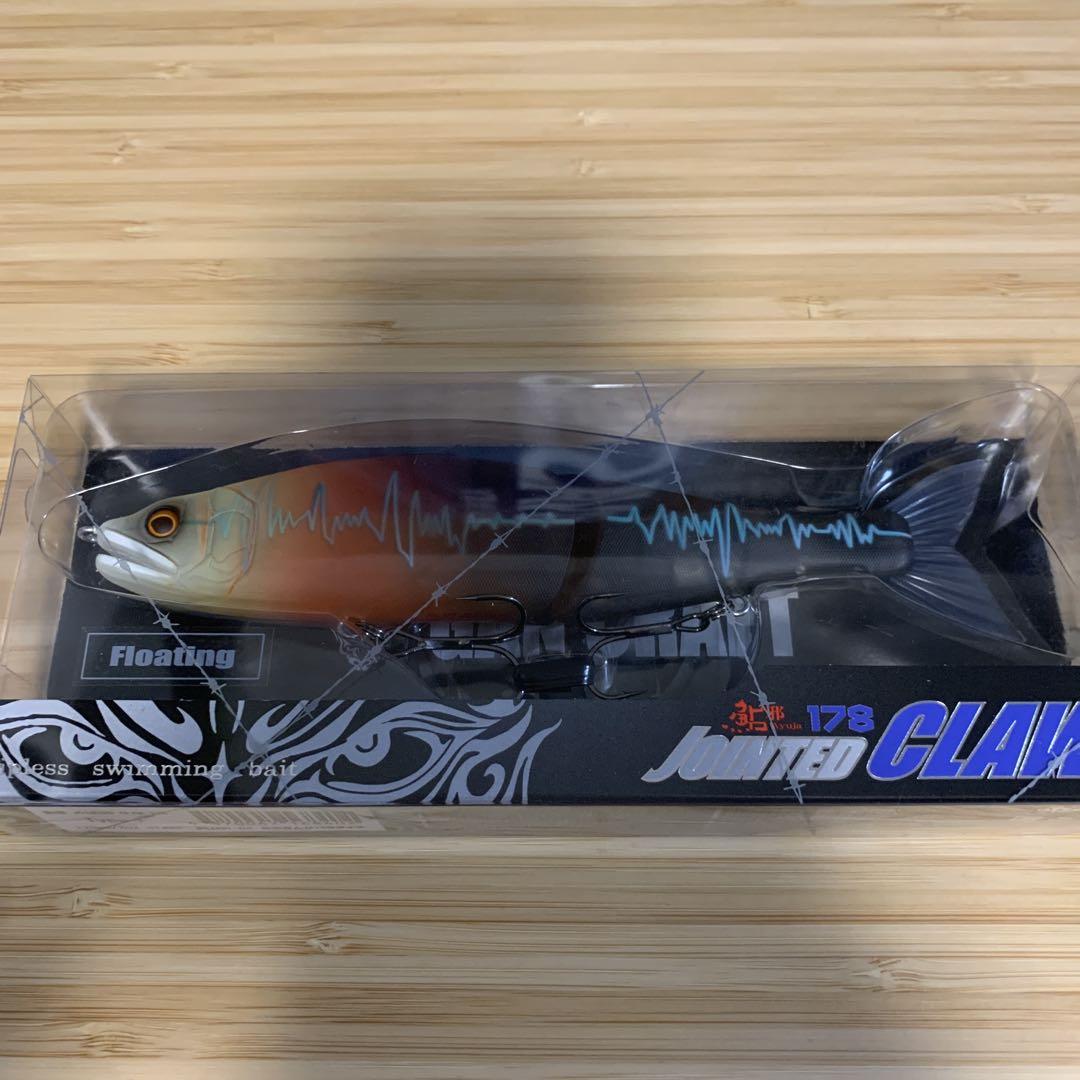 【NEW限定品】 JOINTED ガンクラフト CLAW178 メルカリ - ファンフェスタ2025 ルアー・フライ