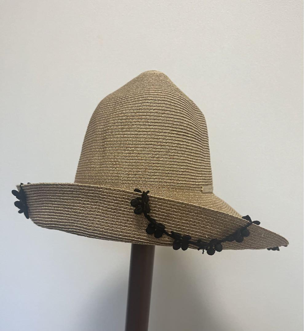ふみふみ様　アシーナニューヨーク　麦わら帽子　レース　美品
