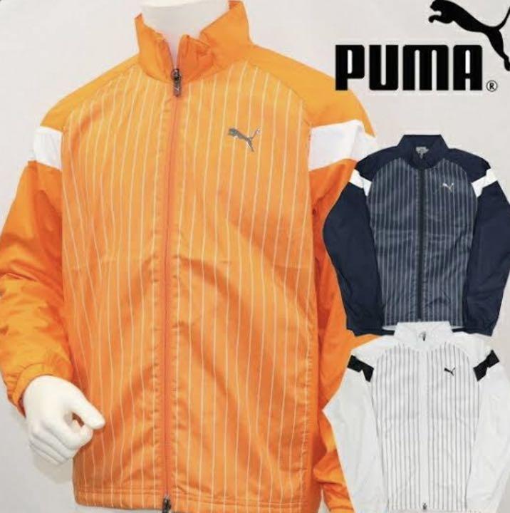 PUMAGOLF プーマゴルフ ストライプフルジップ ブルゾン ゴルフウェア
