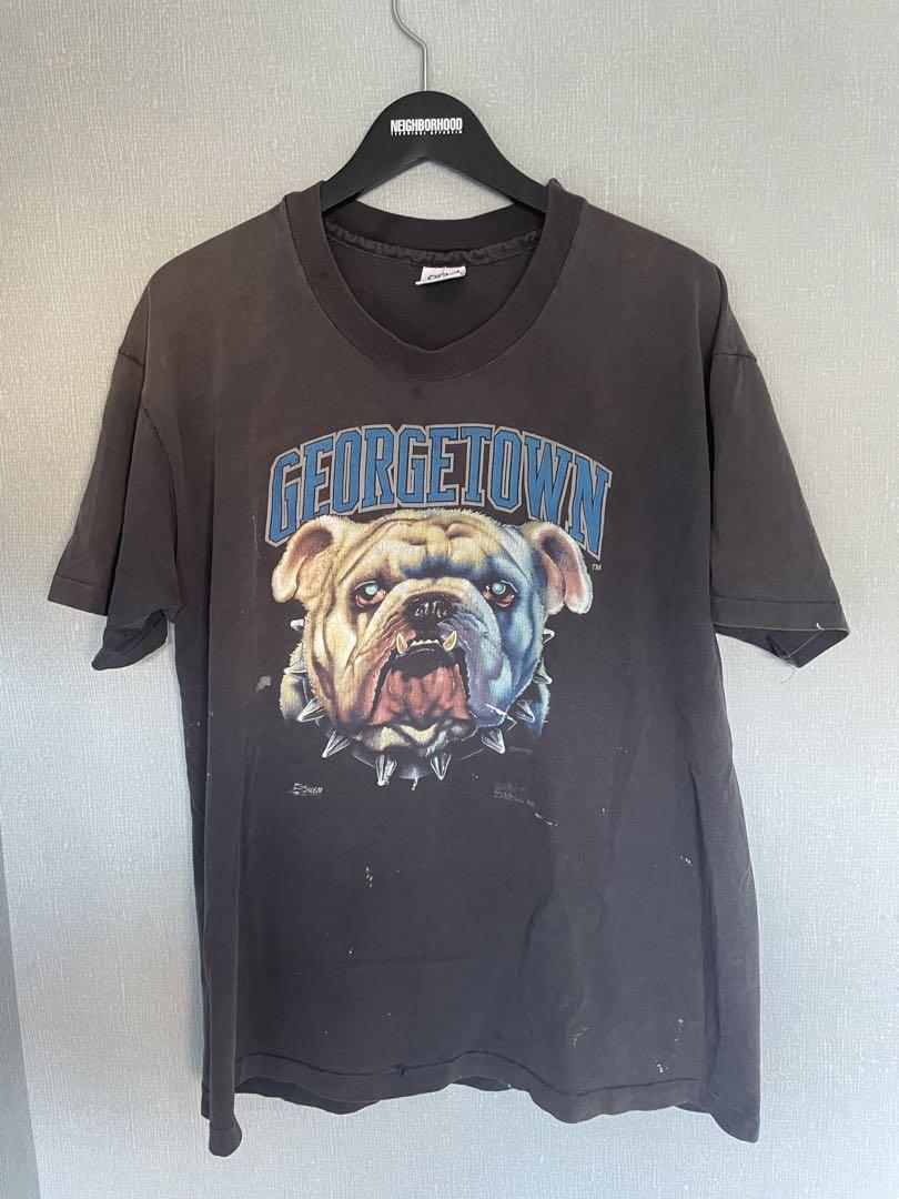 GEORGETOWN Bulldog Tシャツ vintage シングルステッチ