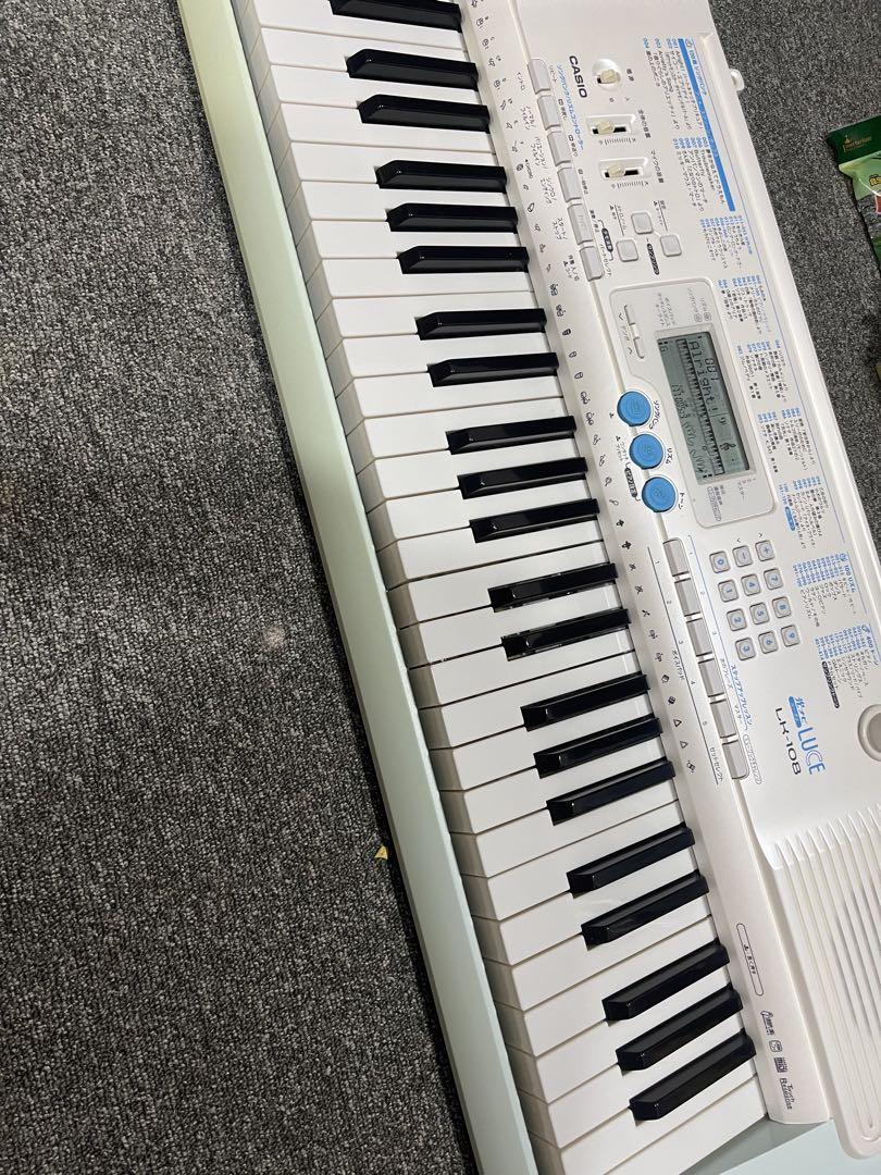 CASIO カシオ　電子ピアノ　電子キーボード　LK-108 ⭐️美品♪箱付き⭐️ LK-108 - 光ナビゲーションキーボード - 電子楽器 - CASIO