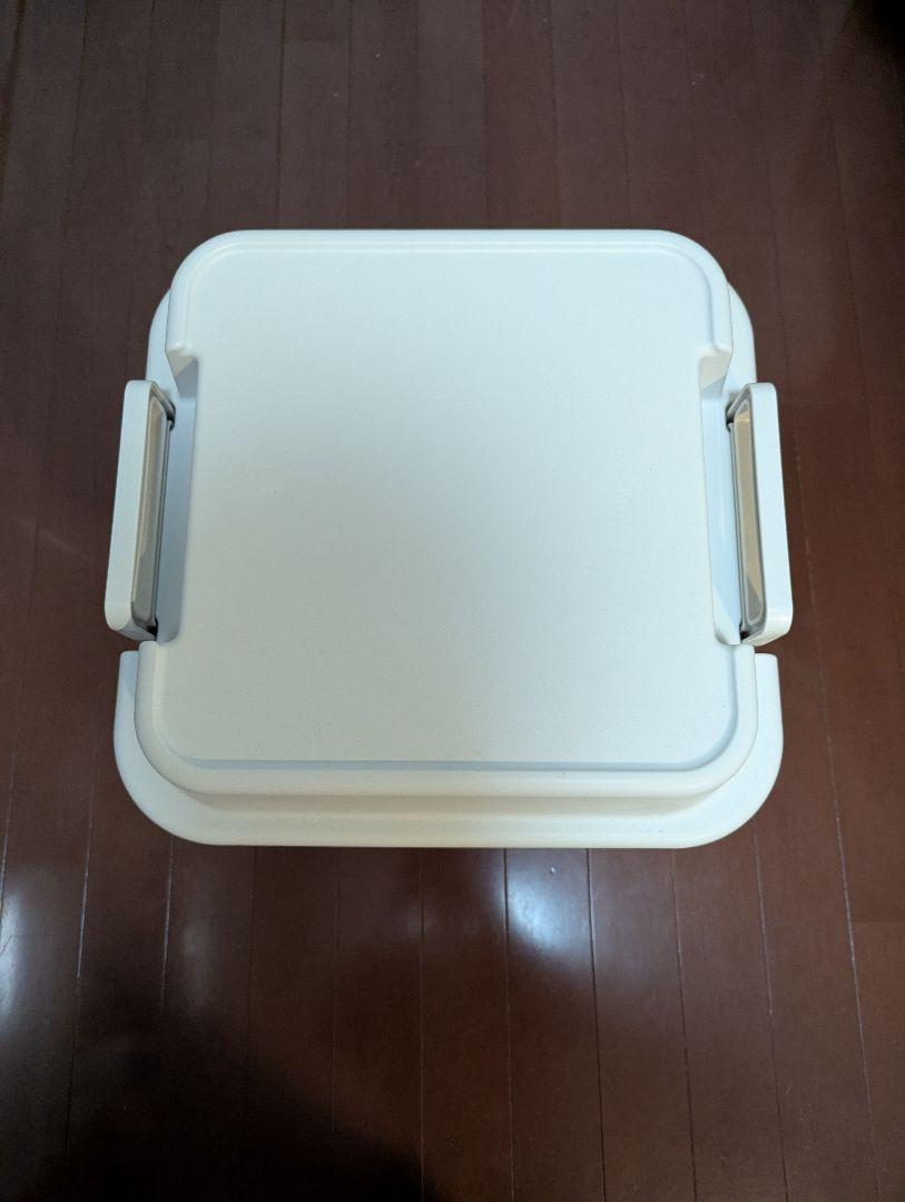 【無印良品】頑丈収納ボックス小/4個セット/ホワイトグレー/送料込み/新型