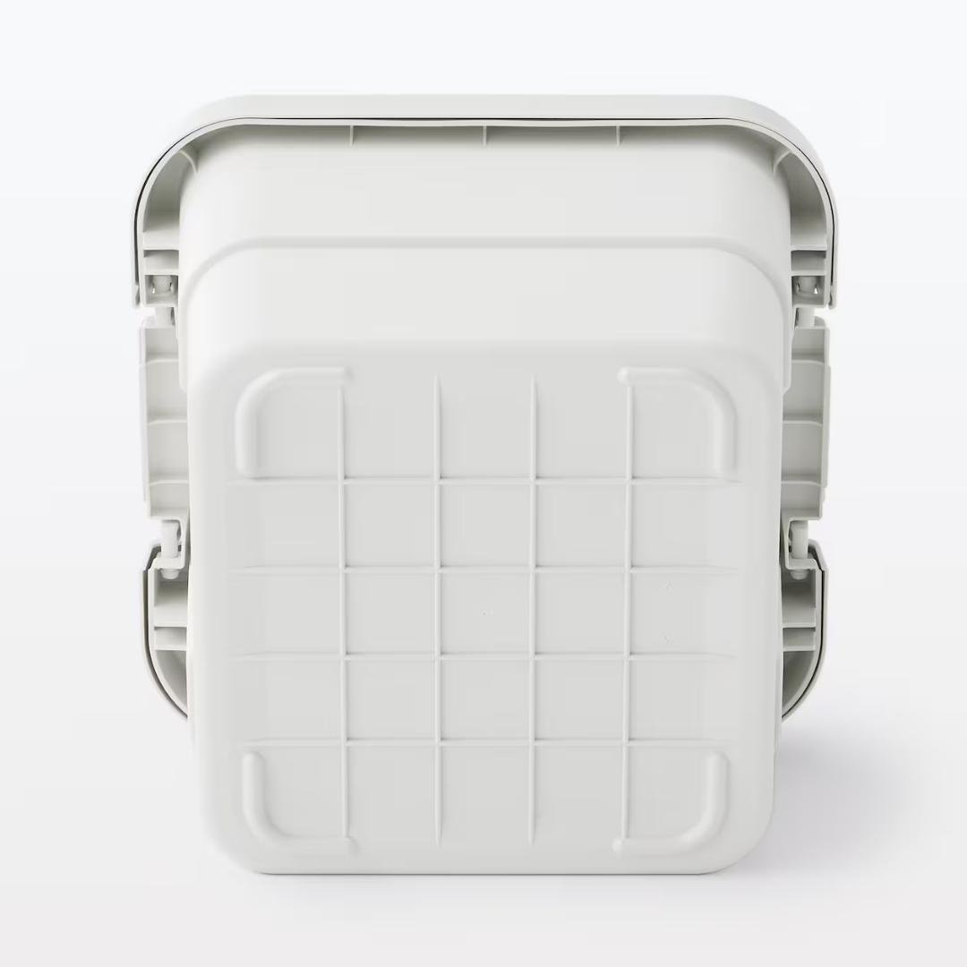 【無印良品】頑丈収納ボックス小/4個セット/ホワイトグレー/送料込み/新型