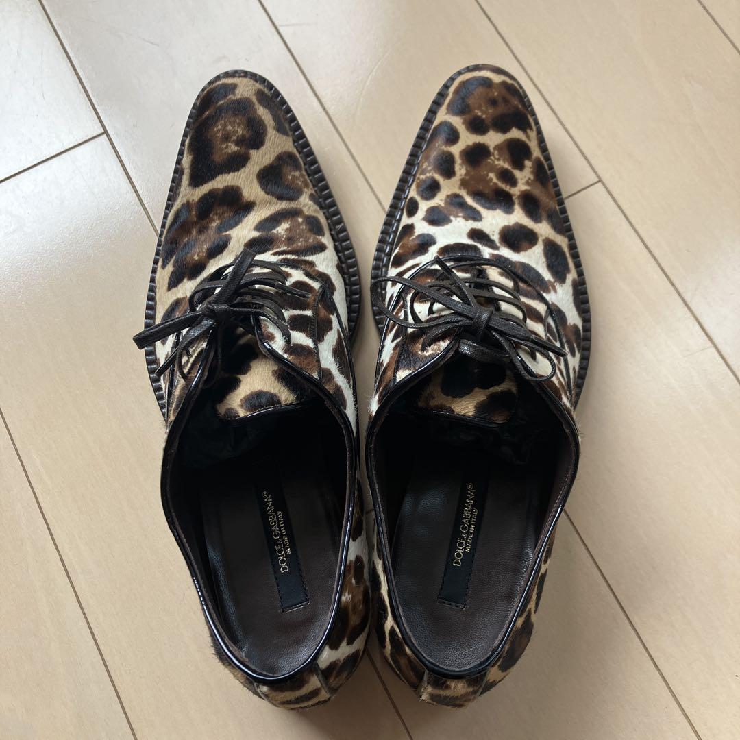 正規店仕入れの Dolce メルカリ - 36½（36.5） ヒョウ柄ローファー Gabbana & 靴