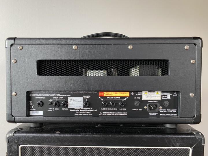 グレイ系激安 BLACKSTAR HT STUDIO 20 アンプヘッド + 12AU7真空管 ...