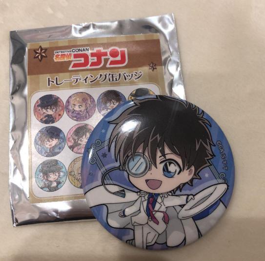 ◎448 名探偵コナン 激レア キャラバッジコレクション 怪盗キッド 缶バッジ 名探偵コナン 缶バッジ 怪盗キッド - メルカリ