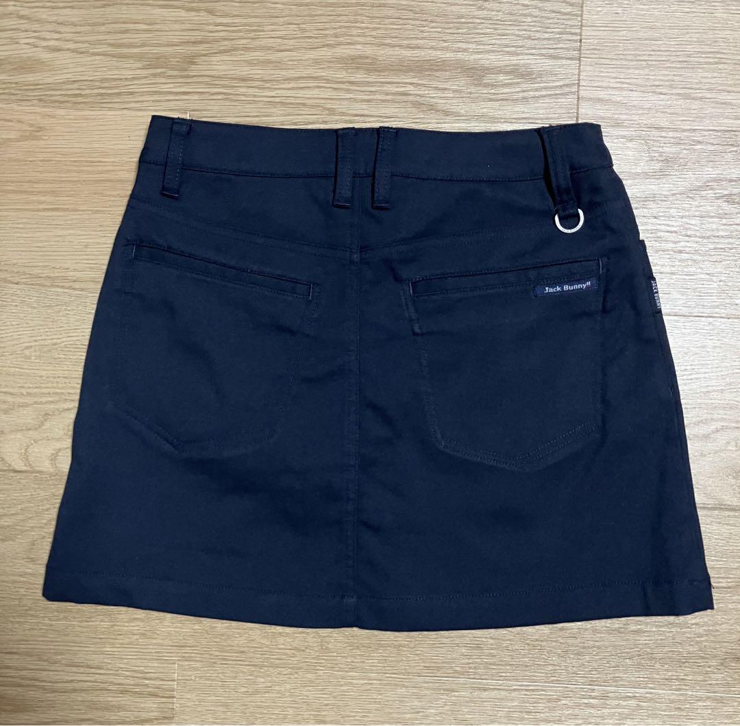 ジャックバニー インナー付 スカート 紺色　サイズ1（M）