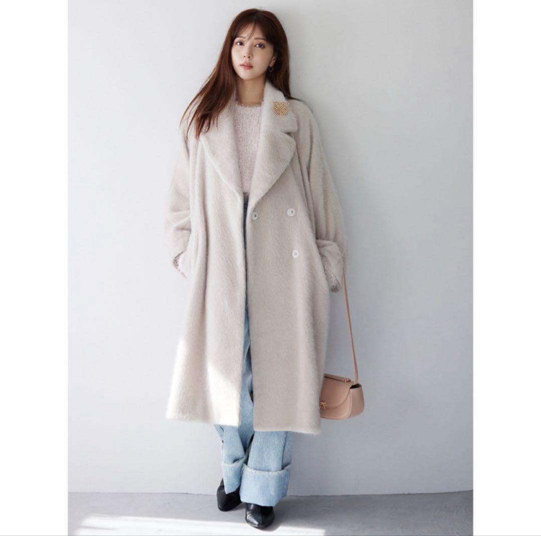 snidel シャギーコクーンコート SNIDEL シャギーコクーンコート