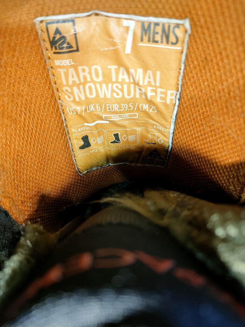 K2 TARO TAMAI SNOWSURFER 25センチ