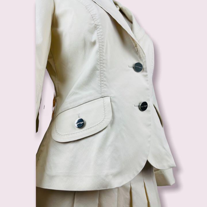 【美品】courreges クレージュ スカートスーツ セレモニースーツ M 【美品】courreges クレージュ スカートスーツ セレモニースーツ M