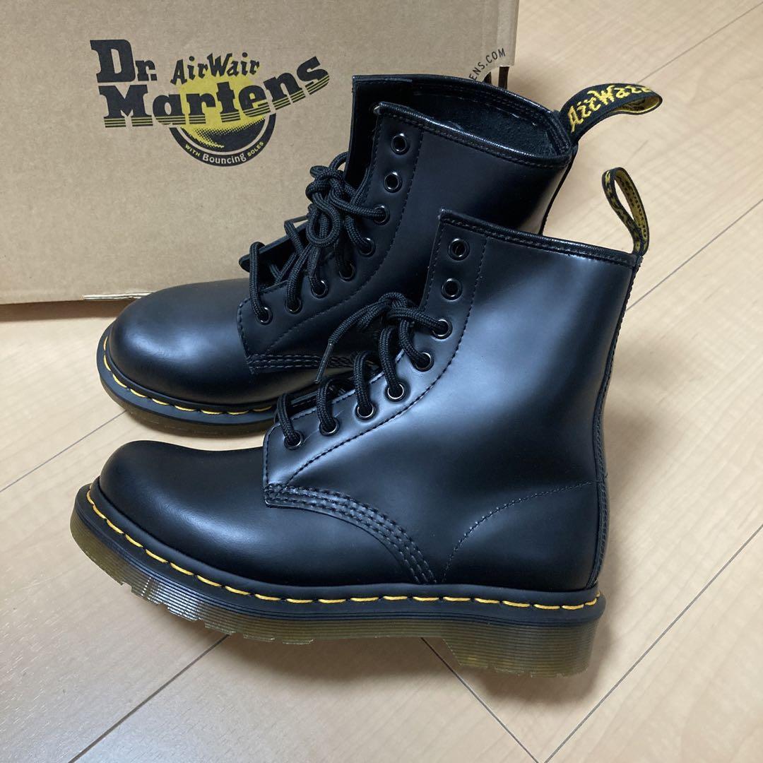 【新品未使用】 Dr.Martens 1460W BLACK 23cm