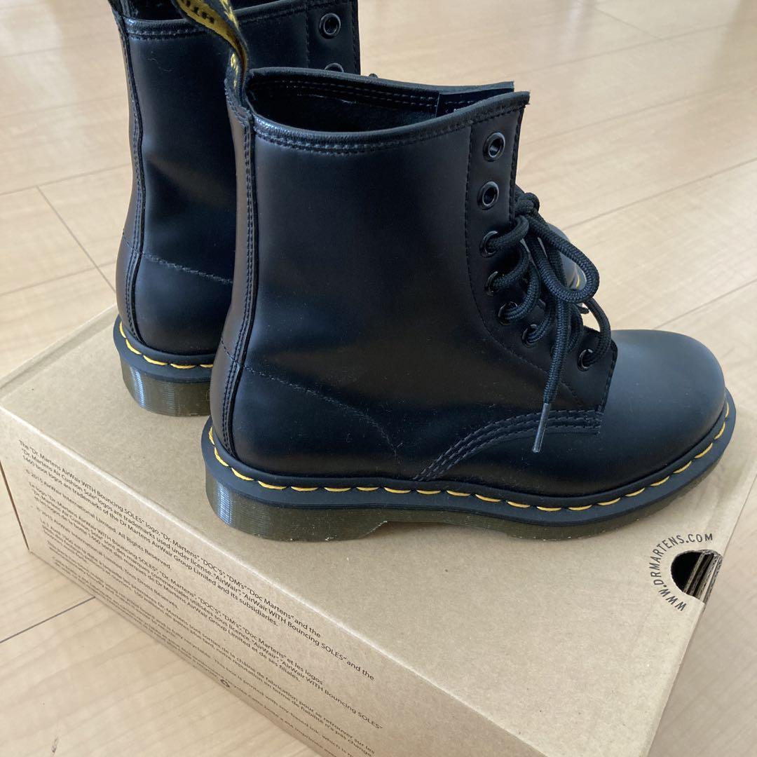 【新品未使用】 Dr.Martens 1460W BLACK 23cm