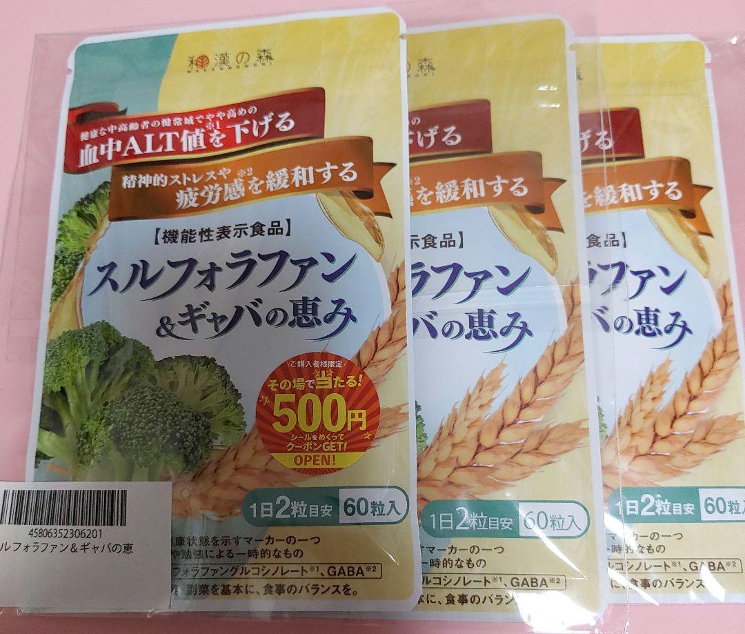 漢方セレクト 和漢の森 スルフォラファン&ギャバの恵み 60粒