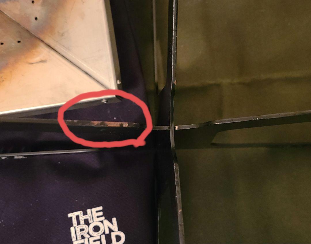 THE IRON FIELD GEAR タキビツリー 焚き火台１回使用品