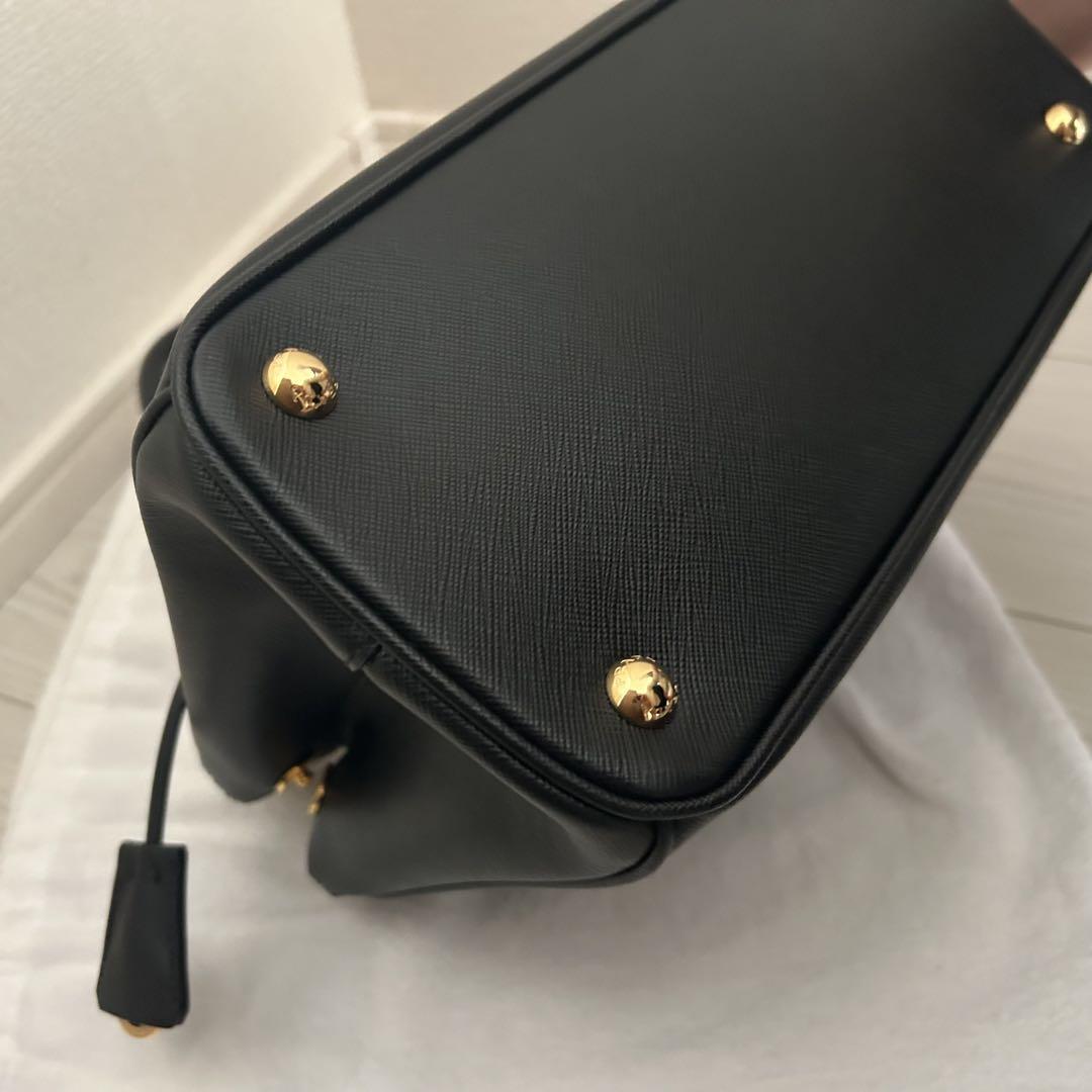 美品　プラダ　ガレリア　PRADA 1BA863 NERO