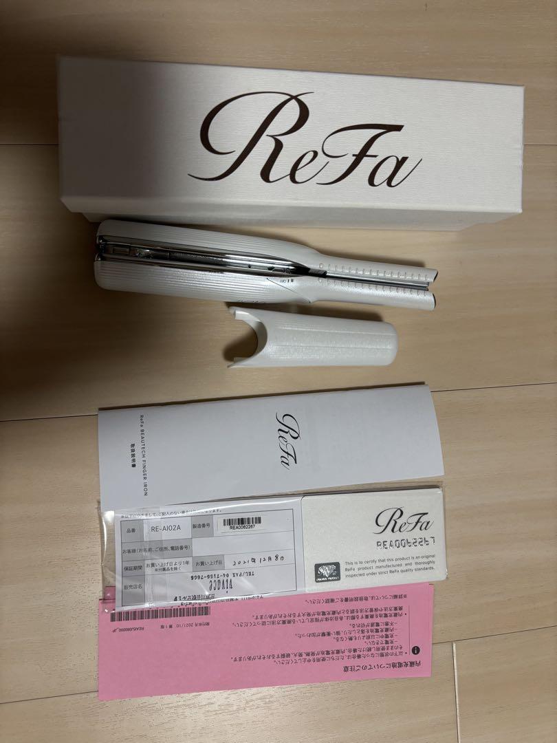 ReFa BEAUTECH ストレートヘアアイロン ホワイト