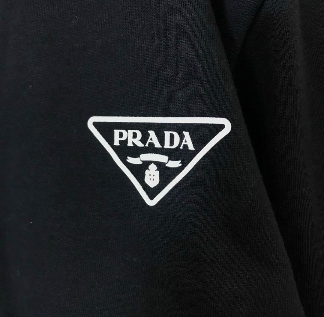 美品】PRADA｟プラダ ｠RE NYLON ロゴスウェットシャツΩ