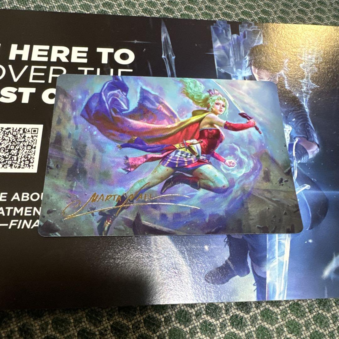 MTG FF ティナ 英語版 箔押し アートカード - メルカリ