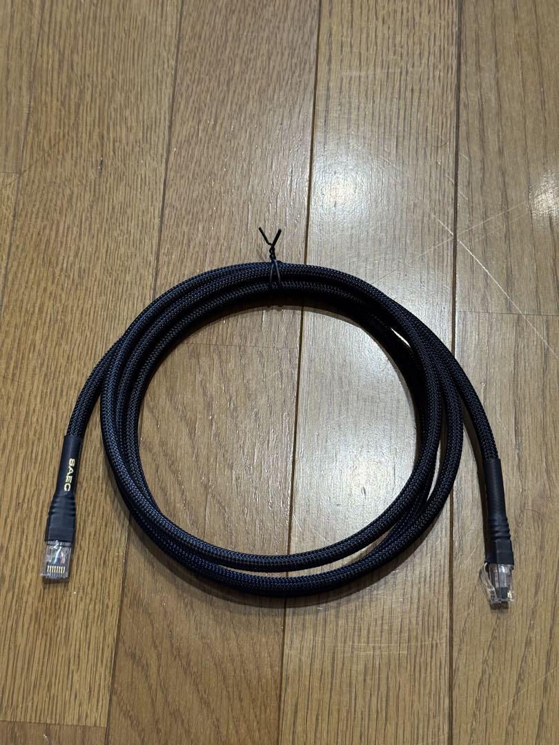 SAEC (サエク) 用高品質LANケーブル SLA-500 1.8m (中古)