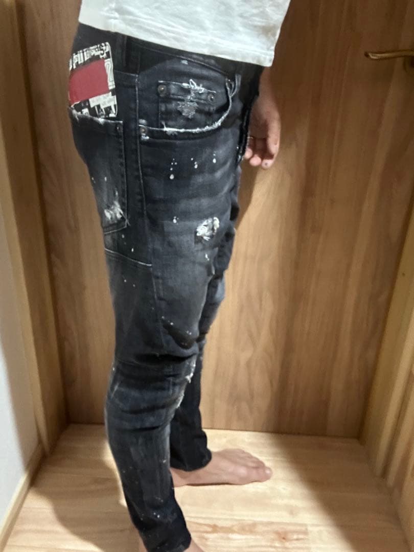 美品DSQUARED2 TidyBikerJeanサイズ42