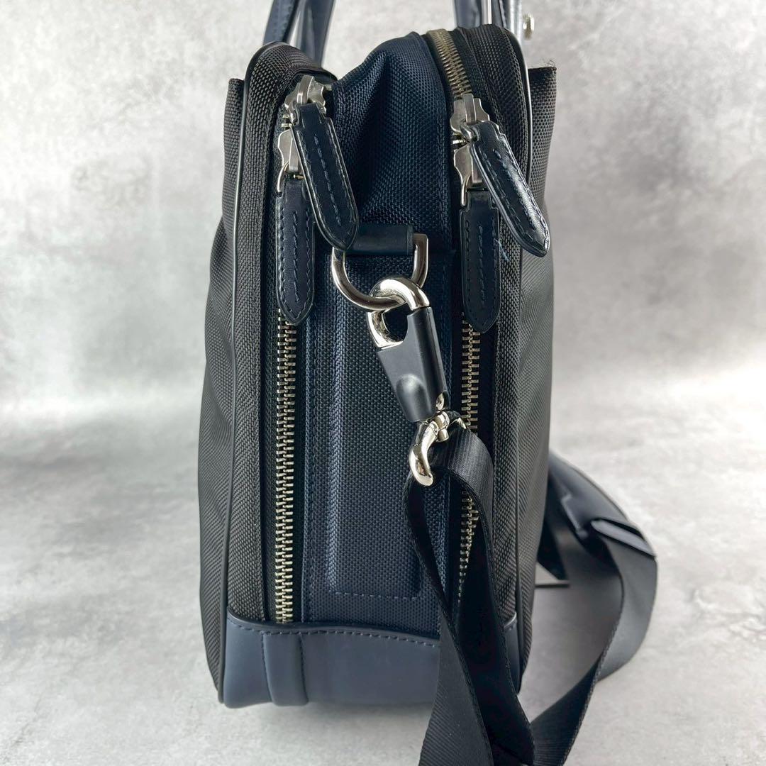 【未使用級✨】TUMI 2way ビジネスバッグ JARVIS 日本限定 黒×紺