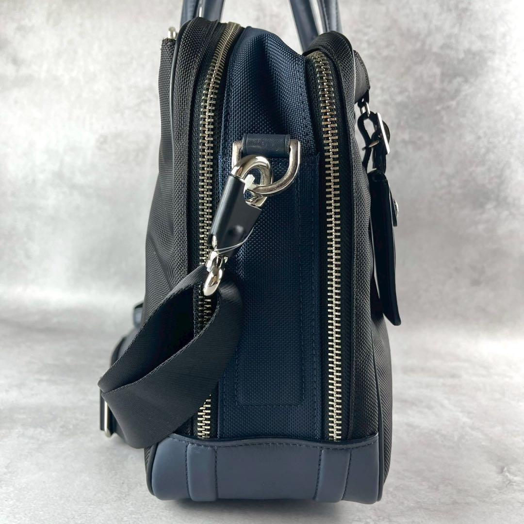 【未使用級✨】TUMI 2way ビジネスバッグ JARVIS 日本限定 黒×紺