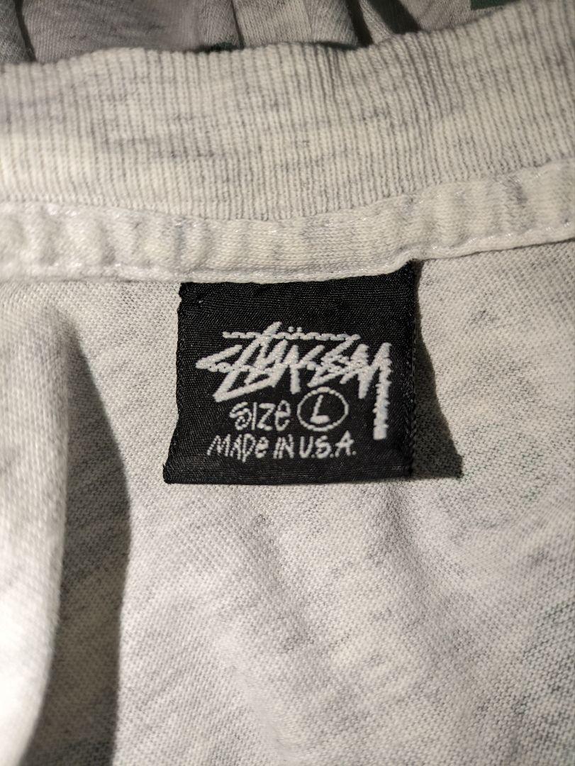 80s OLD STUSSY king size Tシャツ　黒タグ黒タグオールドステューシー