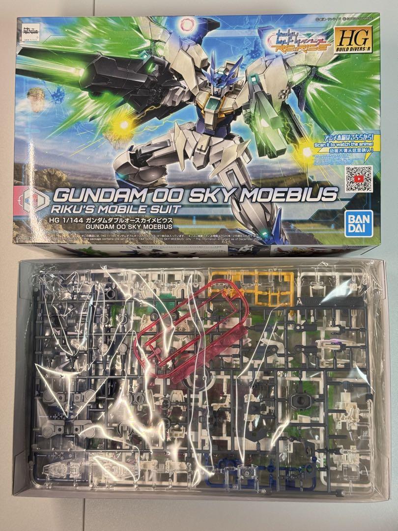 HGBD:R 1/144 ガンダムダブルオースカイメビウス