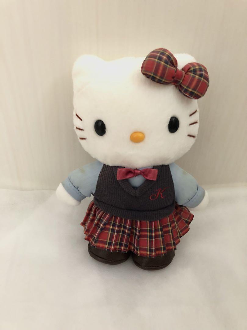 サンリオ キティちゃん ハローキティ制服 ぬいぐるみ - メルカリ