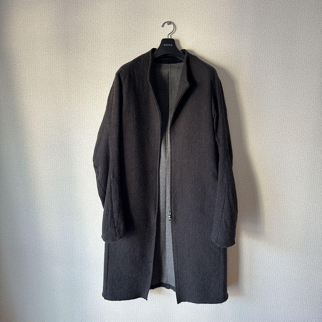 DEVOA シルクコートチェスターコート