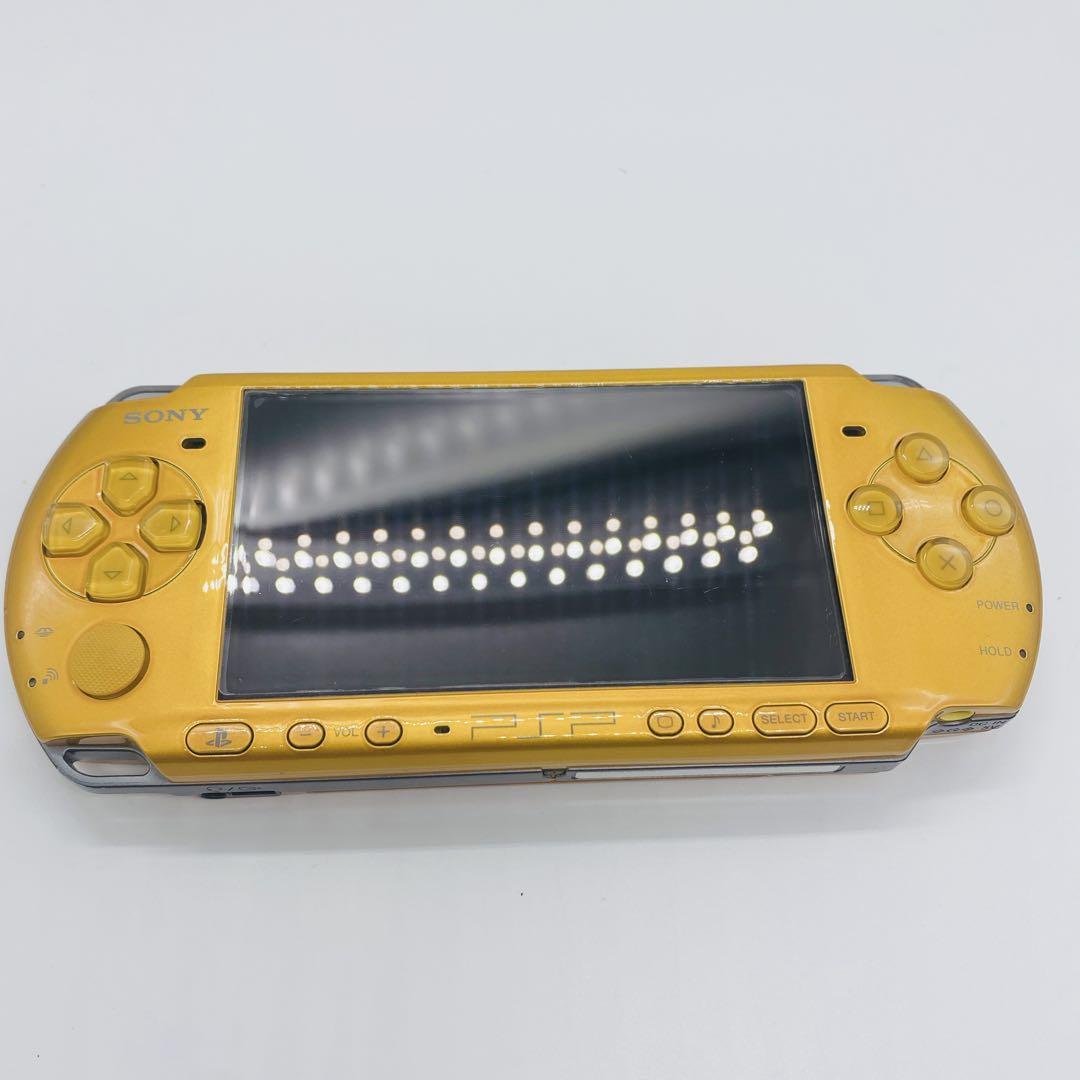 ジャンク　PSP-3000 イエロー