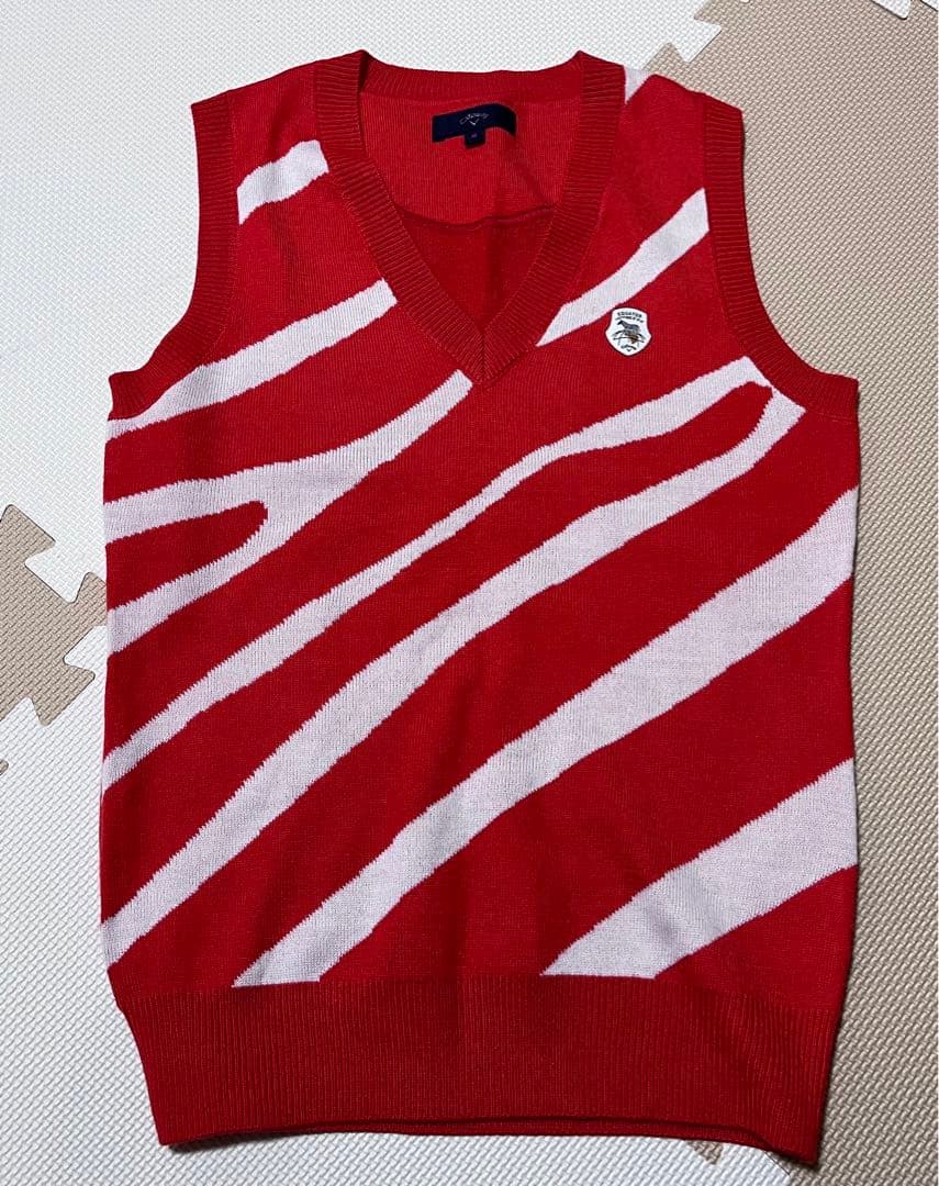 予約販売品 キャロウェイレディースニットベストMおすすめスポーツ