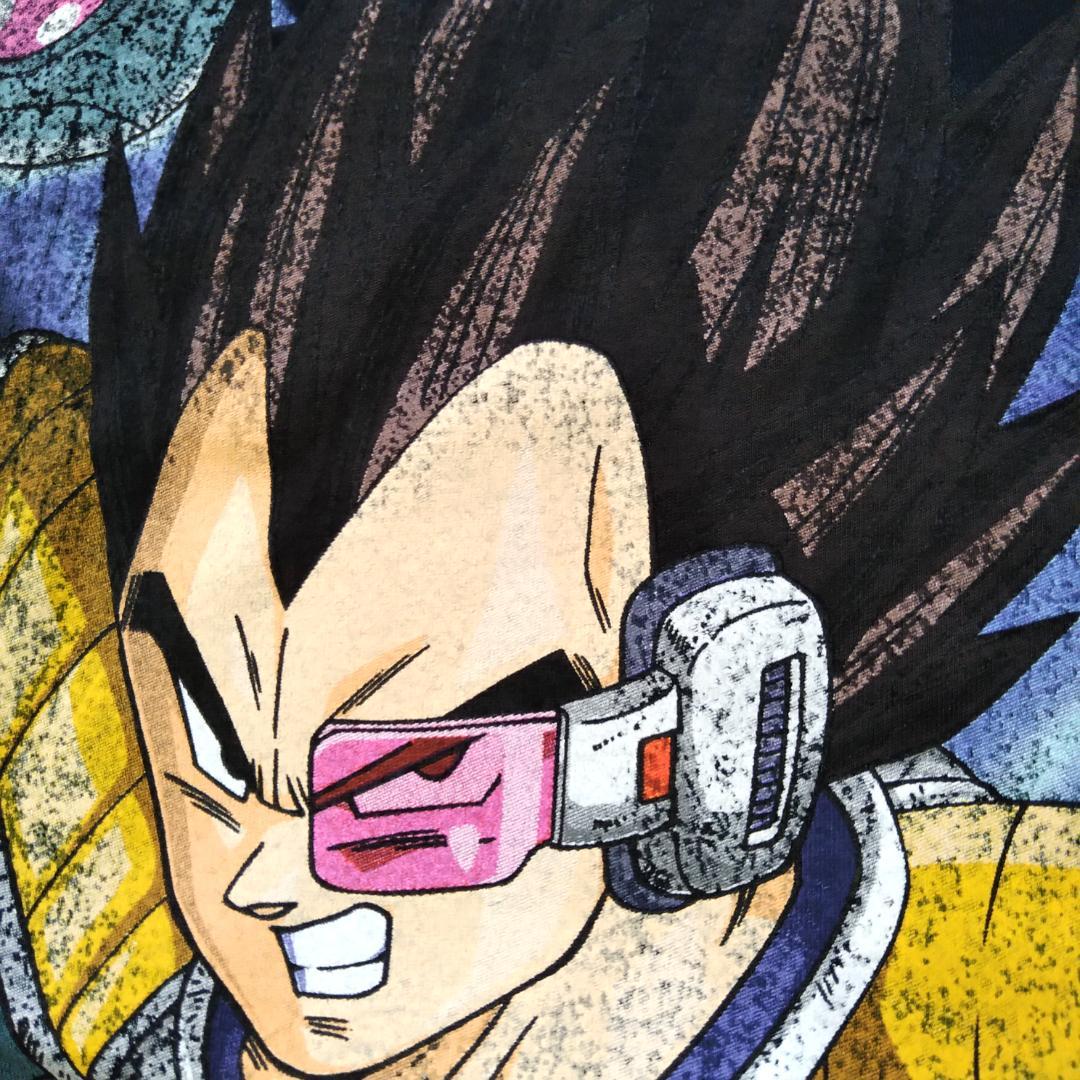 ドラゴンボールZ オーバーサイズTシャツ 黒 ベジータ アニメ ドラゴンボールZ Tシャツ オーバーサイズM 黒 ベジータ アニメT