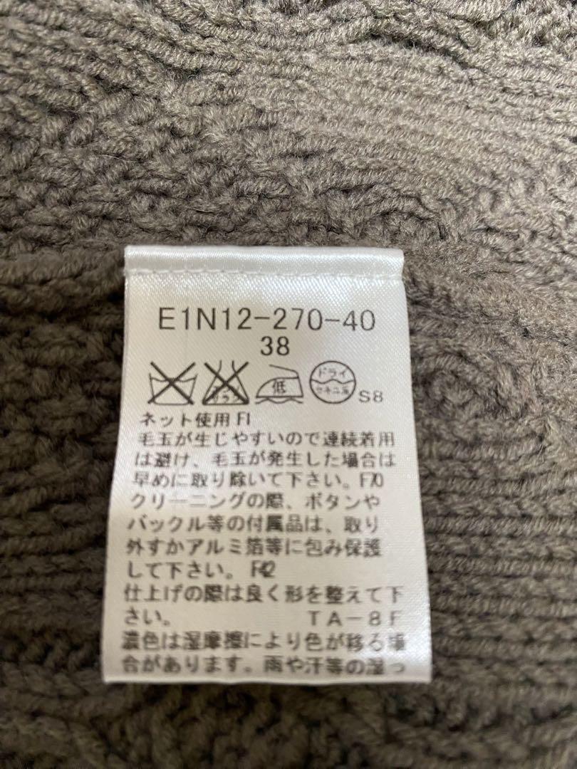 バーバリーブルーレーベル　ポンチョ　極美品