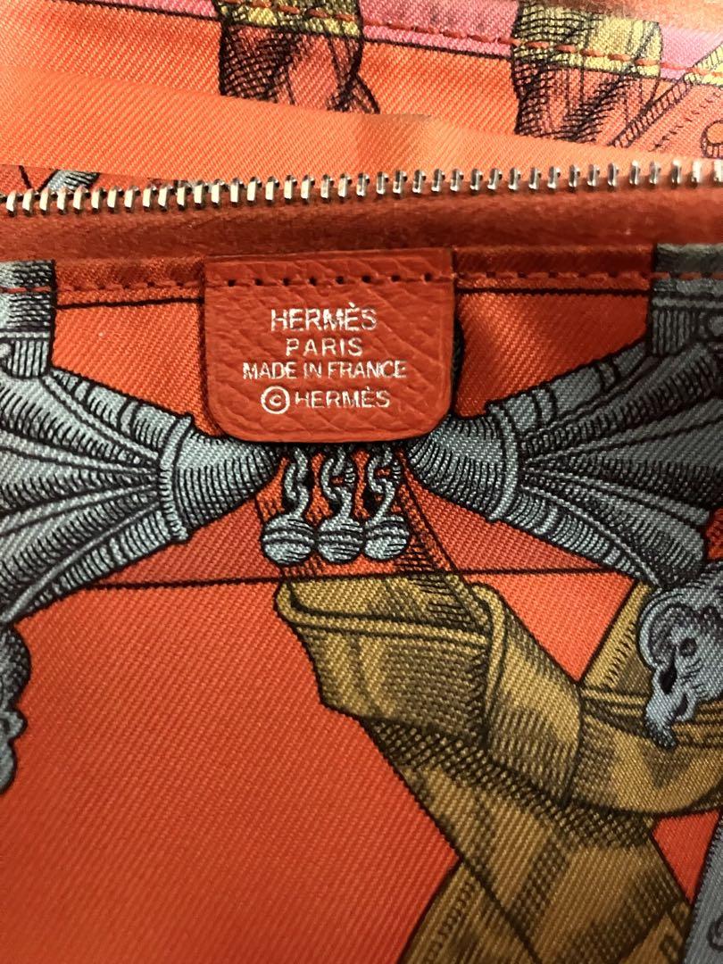 エルメス　長財布　アザップロング　シルクイン
