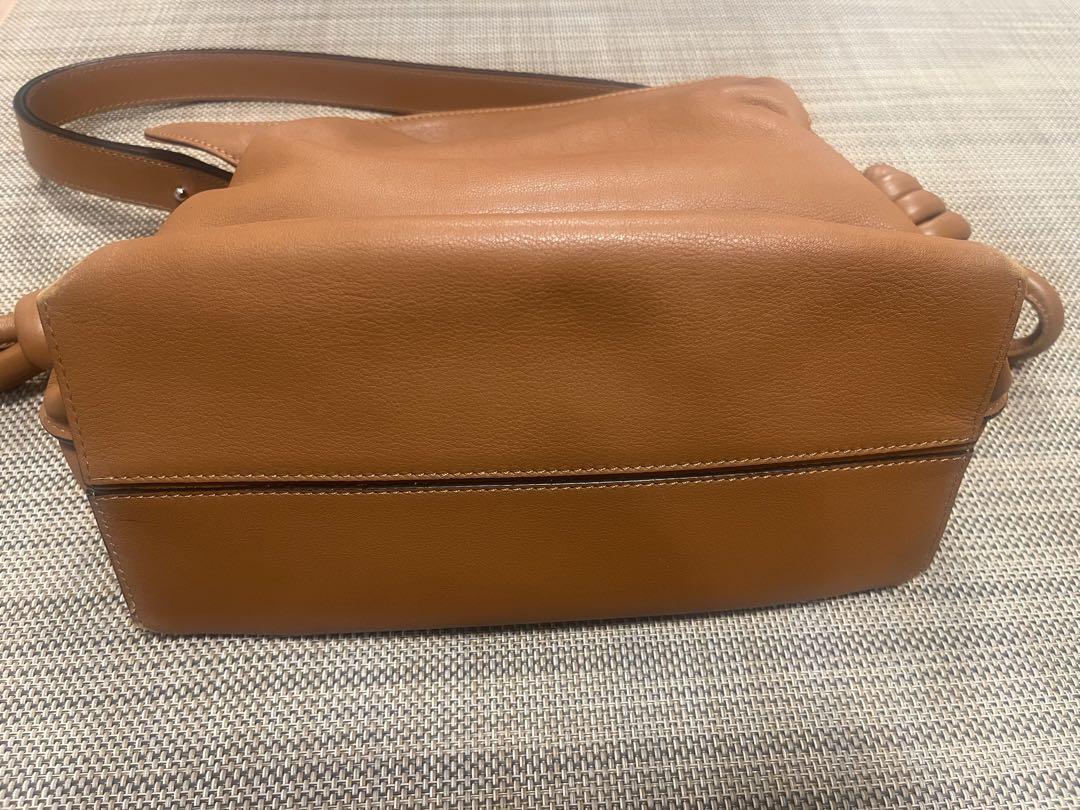 LOEWE ロエベ　フラメンコ　ノット　タン　ショルダーバッグ　トートバッグ