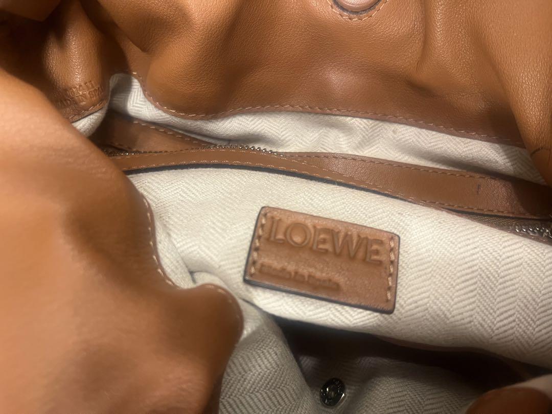 LOEWE ロエベ　フラメンコ　ノット　タン　ショルダーバッグ　トートバッグ
