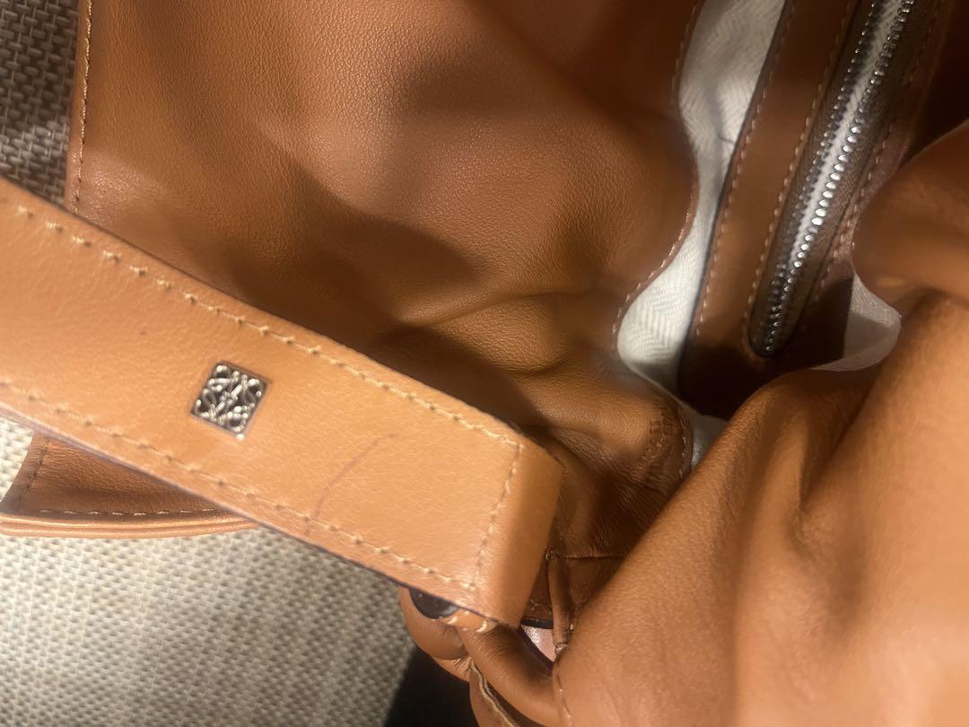 LOEWE ロエベ　フラメンコ　ノット　タン　ショルダーバッグ　トートバッグ