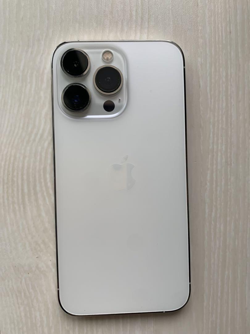 <美品>iPhone 13 Pro シルバー シャッター音x simフリー