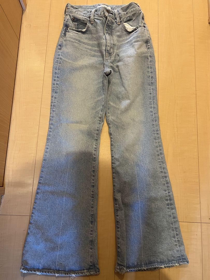 MOUSSY MVS L/BLU FLARE サイズ 26
