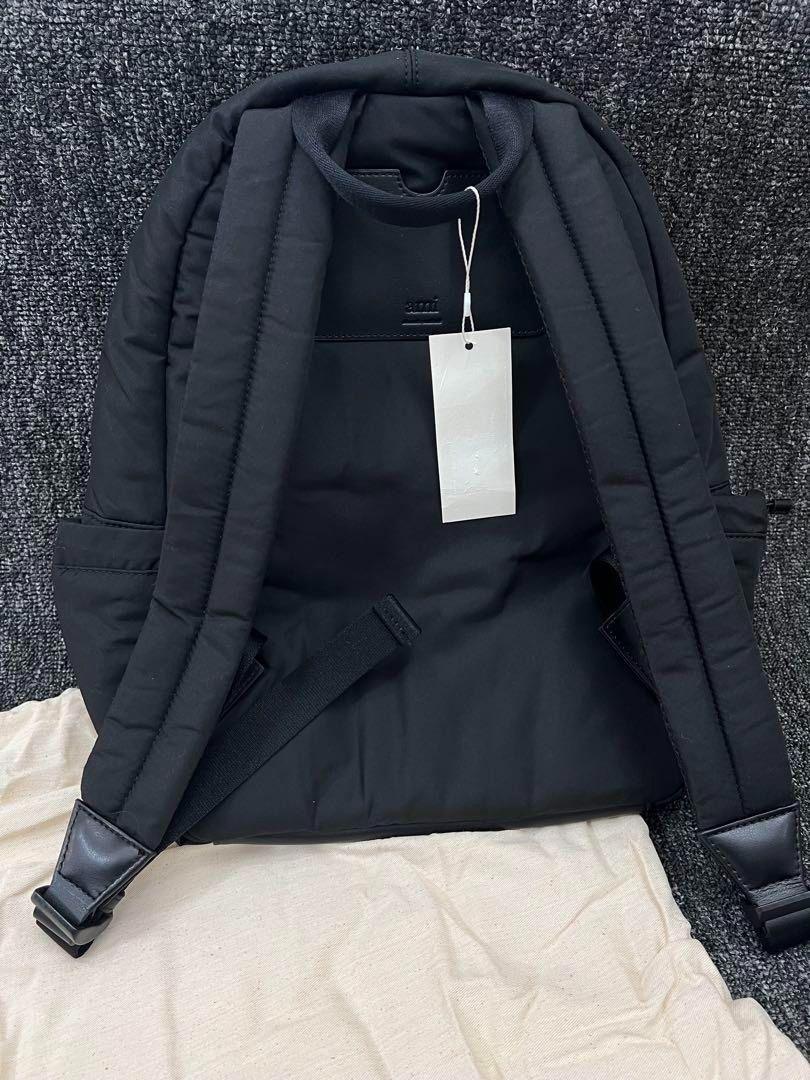 【おしゃれ】 Ami ハートロゴ入りバックパック Paris バッグ