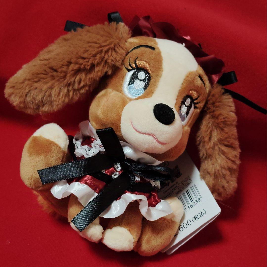 ☆ディズニーストア☆【新品】レディ プラッシュキーチェーン付