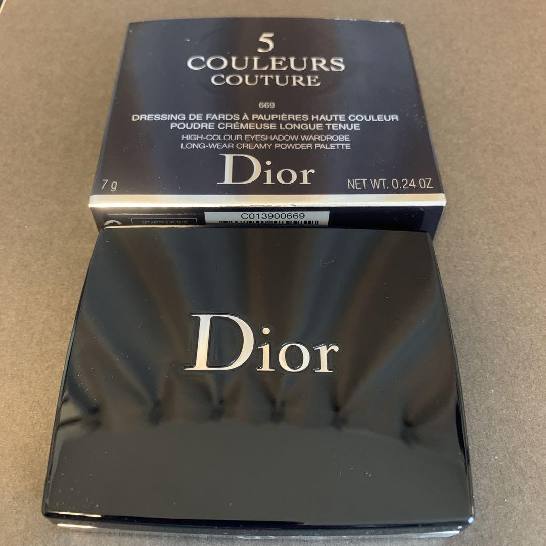 Dior アイシャドウパレット ブラウン系 5色