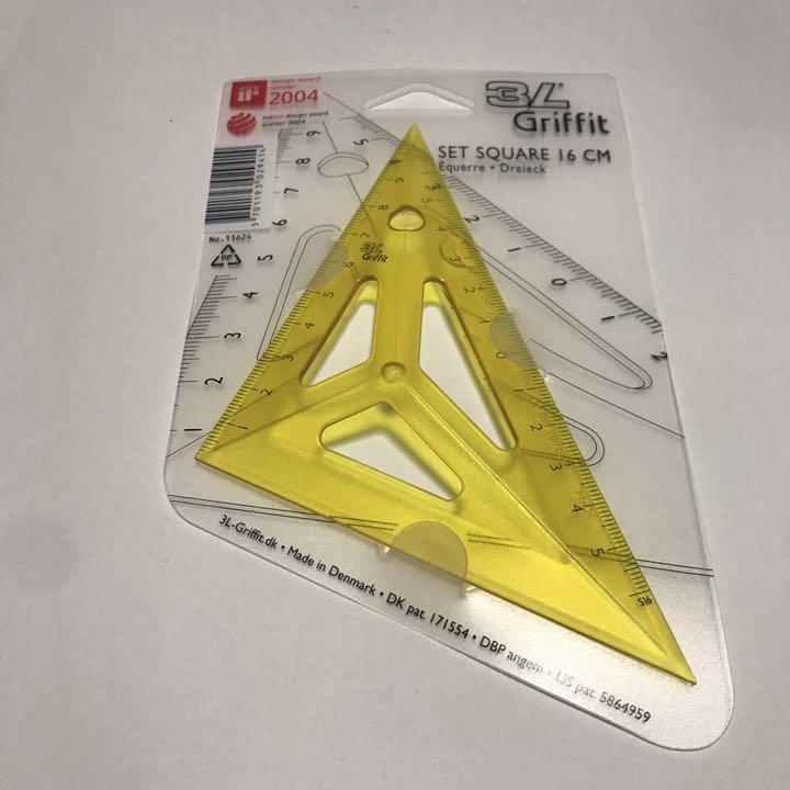 3L Griffit 三角定規 一級建築士 製図 立体 グリフィット 筆記具 【日本未発売】
3L Griffit 三角定規 一級建築士 製図 立体 グリフィット 筆記具 【日本未発売】