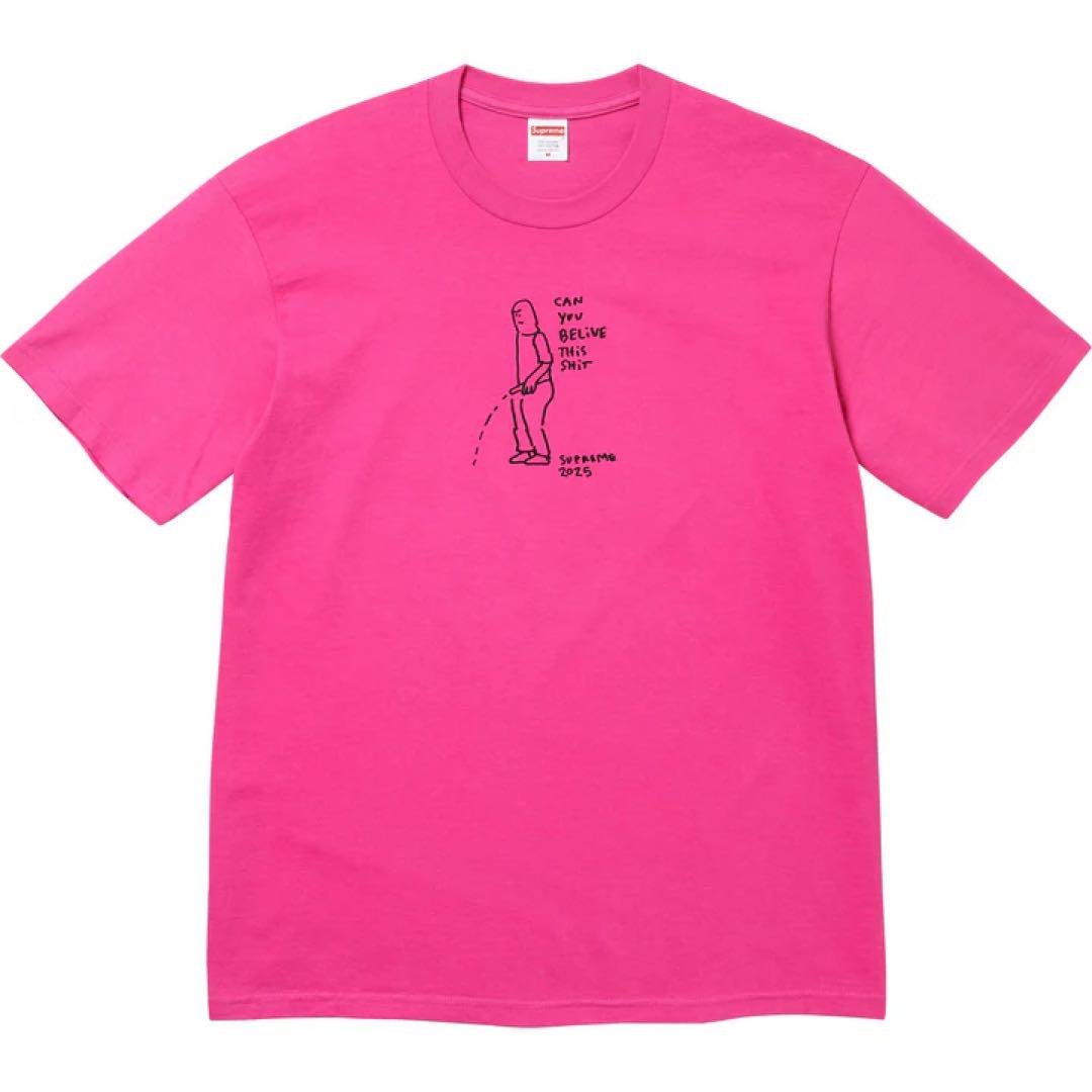トップス Supreme Piss Tee Fuchsia