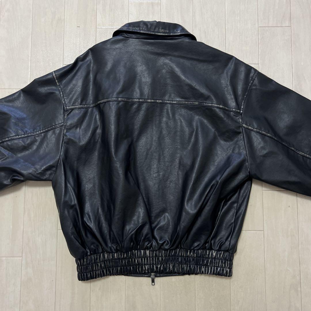 アーバンリサーチ　ヴィンテージレザーライクジャケット nrcg.lt