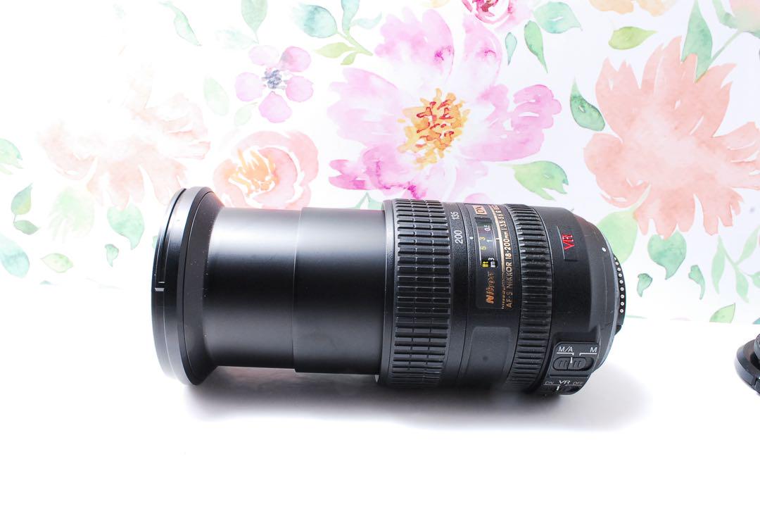 美品⭐️Nikon AF-S 18-200mm f3.5-5.6高倍率レンズ