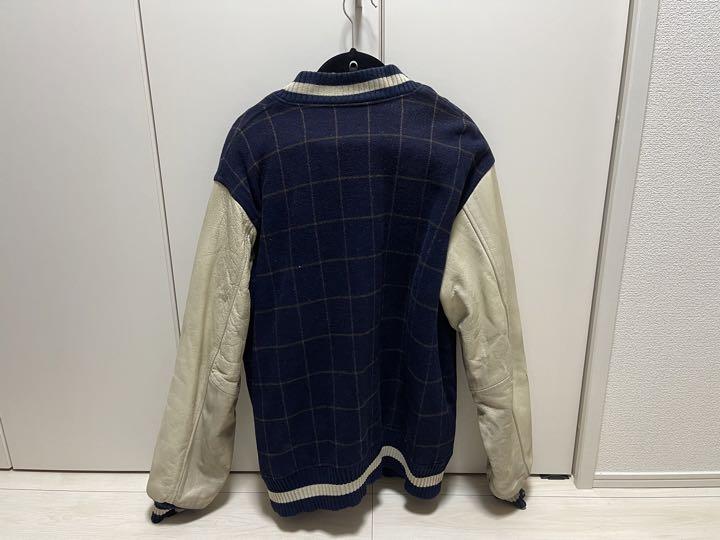 X-LARGE エクストララージ　VARSITY JACKET ネイビー　中古