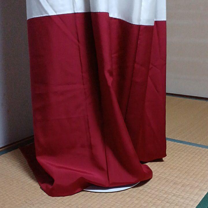 NEWお得 新品未使用エキゾチックそれでいてどなたにも似合う袷の着物深い緑に赤着物屋ようこ YNyEg-m76140465348 数量限定